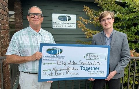 Grant from Petoskey Harbor Springs Area Community Foundation!